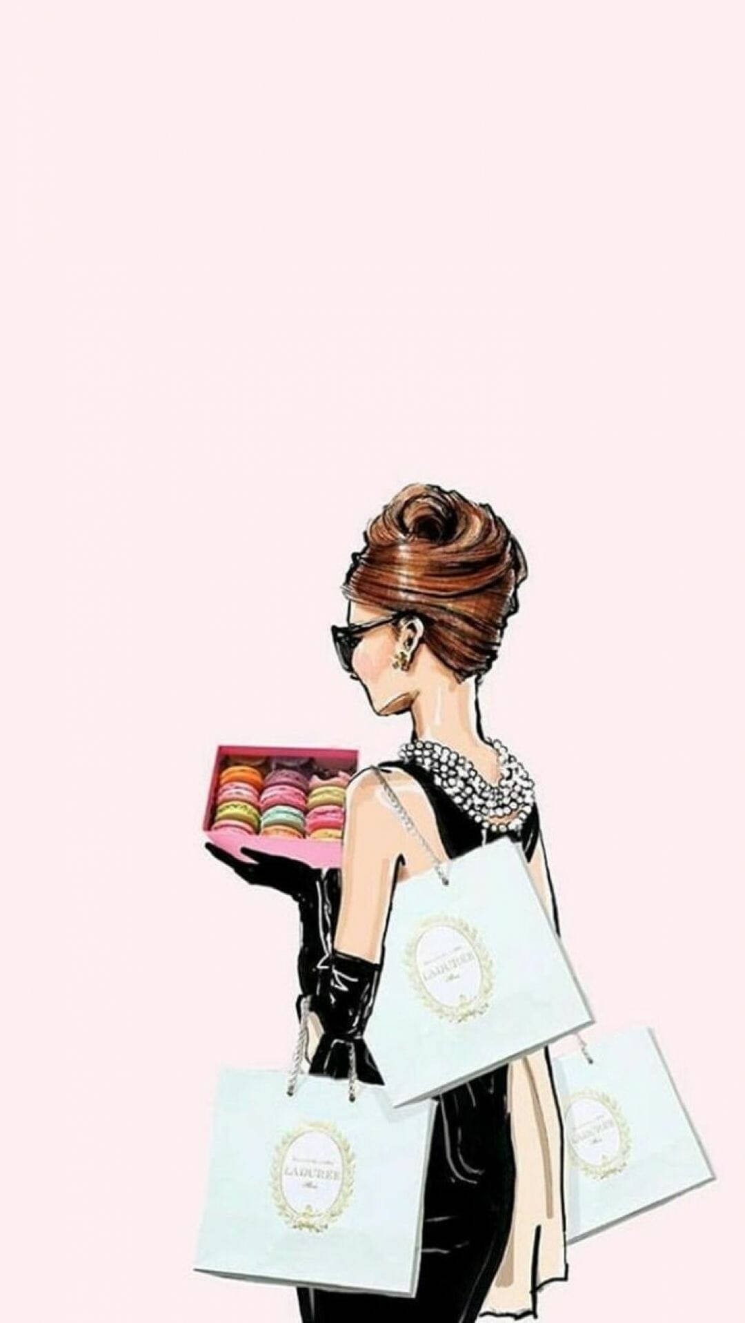 Breakfast At Tiffany's Artwork Wallpaper