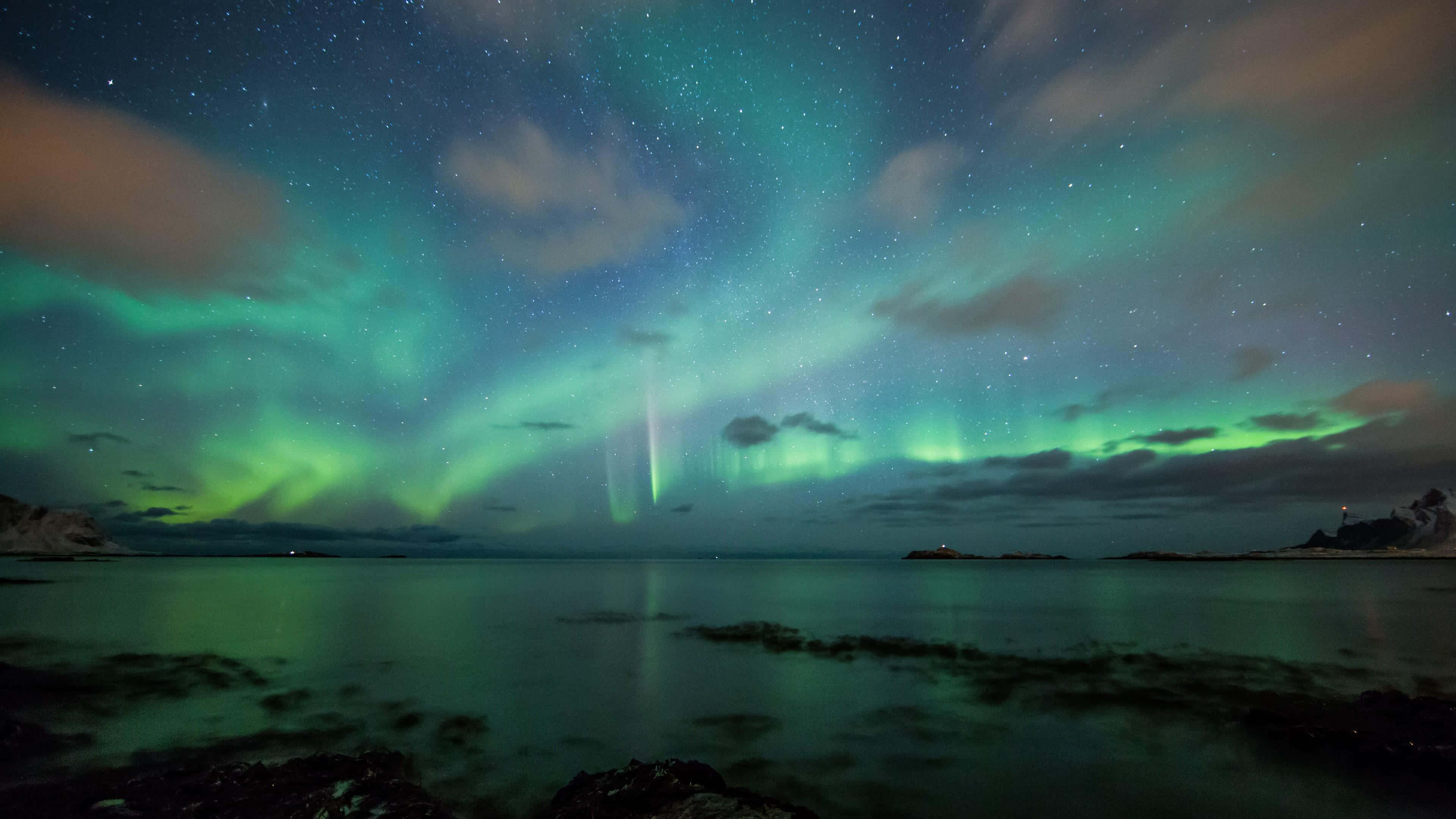 Breathtaking 4k Image Of Starry Sky Wallpaper