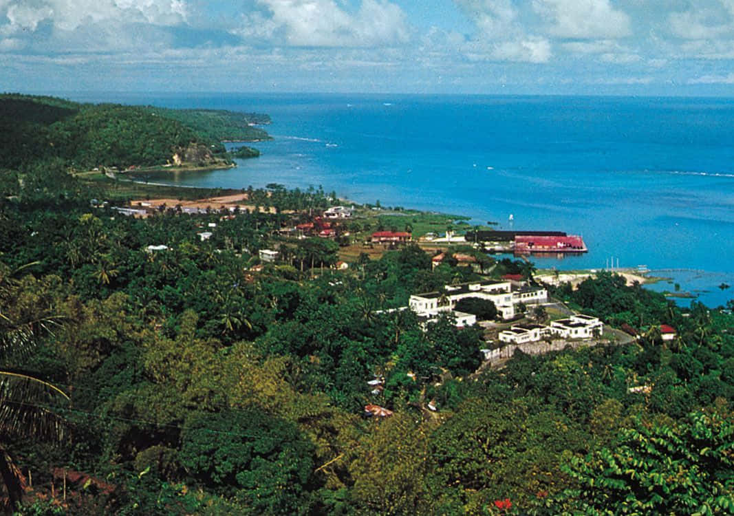 Breathtaking Caribbean Island Beach Wallpaper