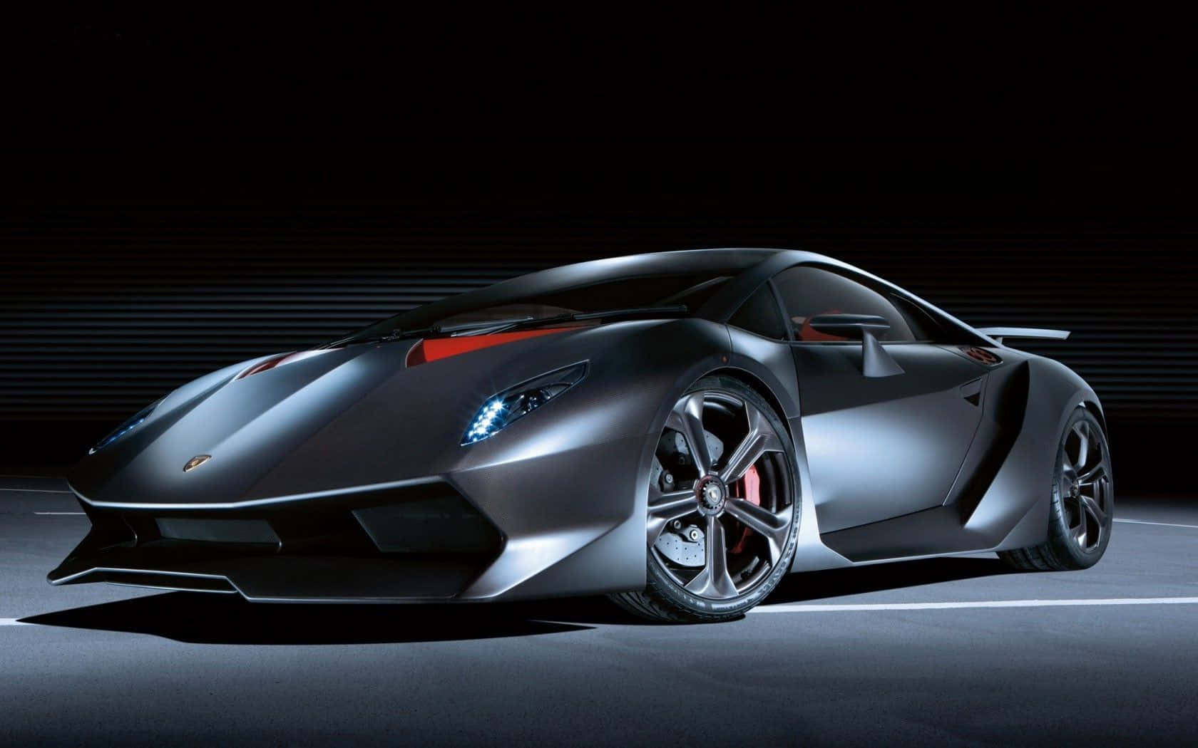 Breathtaking Lamborghini Sesto Elemento In Action Wallpaper