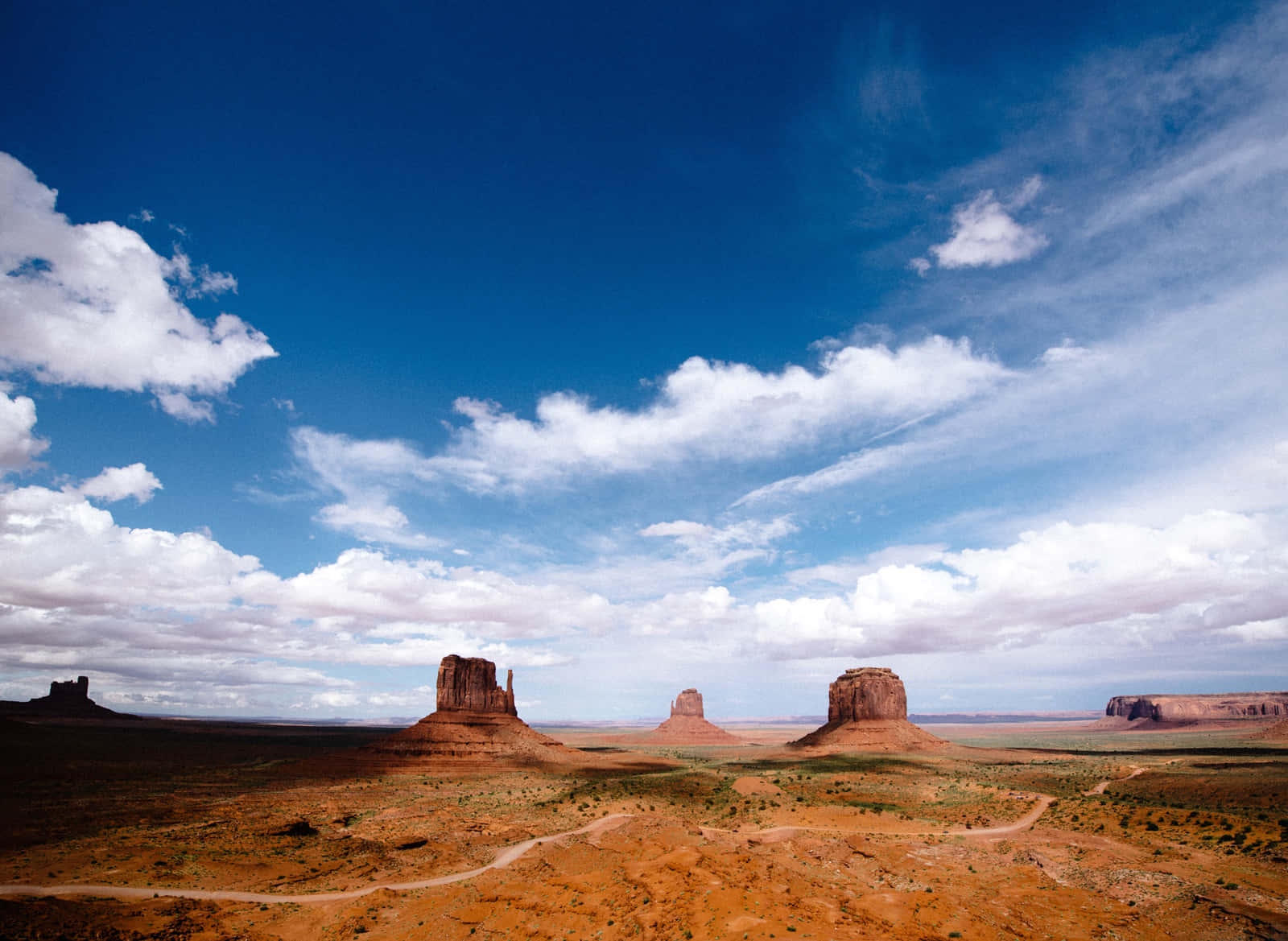 Breathtaking Sunset Over Monument Valley Navajo Tribal Park Wallpaper