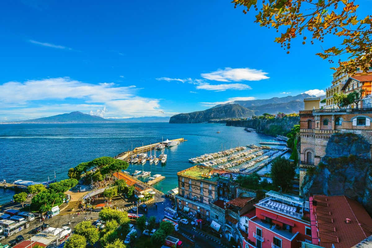 Breathtaking View Of The Italian Island Wallpaper