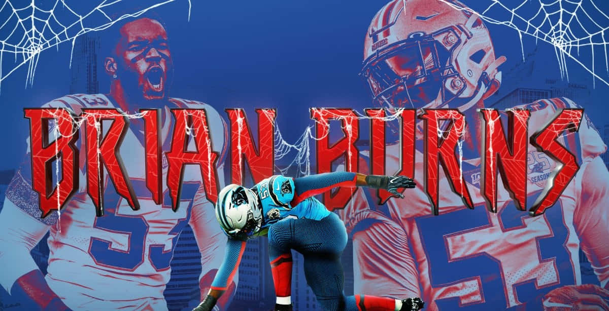 Brian Burns Spiderman Themed Artwork Wallpaper