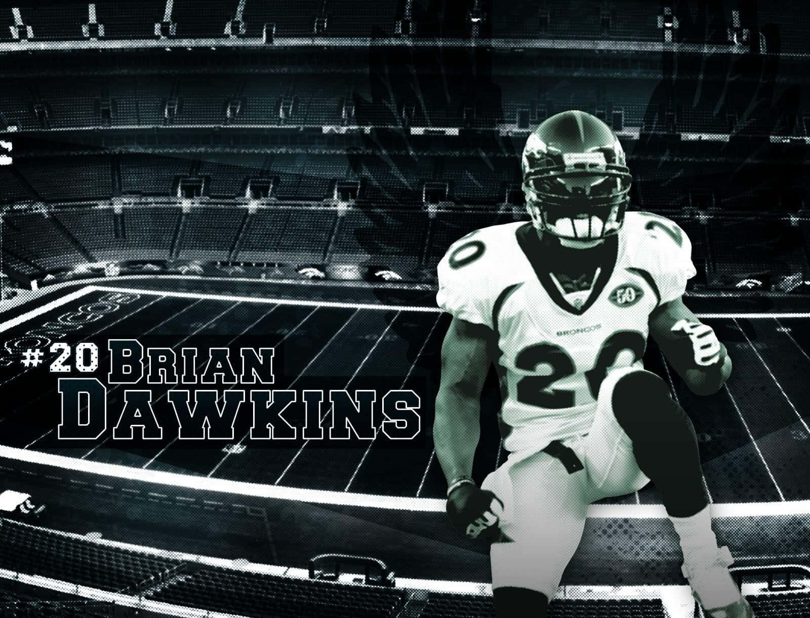 Brian Dawkins Football Legend Wallpaper