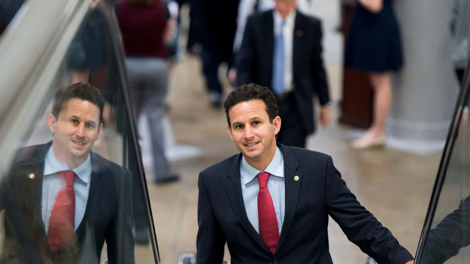 Brian Schatz Looking At Camera Wallpaper