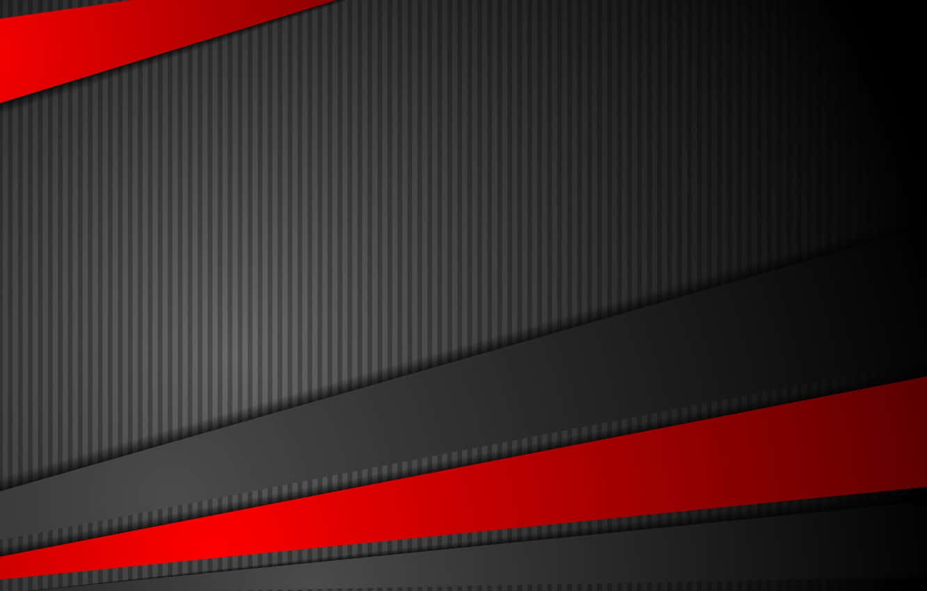 Bright And Bold Red Line Wallpaper