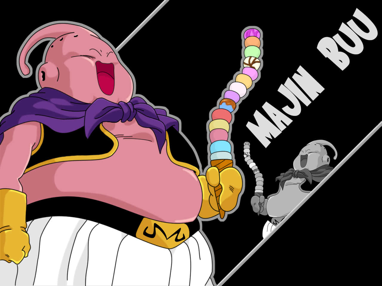 Bright And Colorful, Buu Brings Joy And Play Into Your Home. Wallpaper