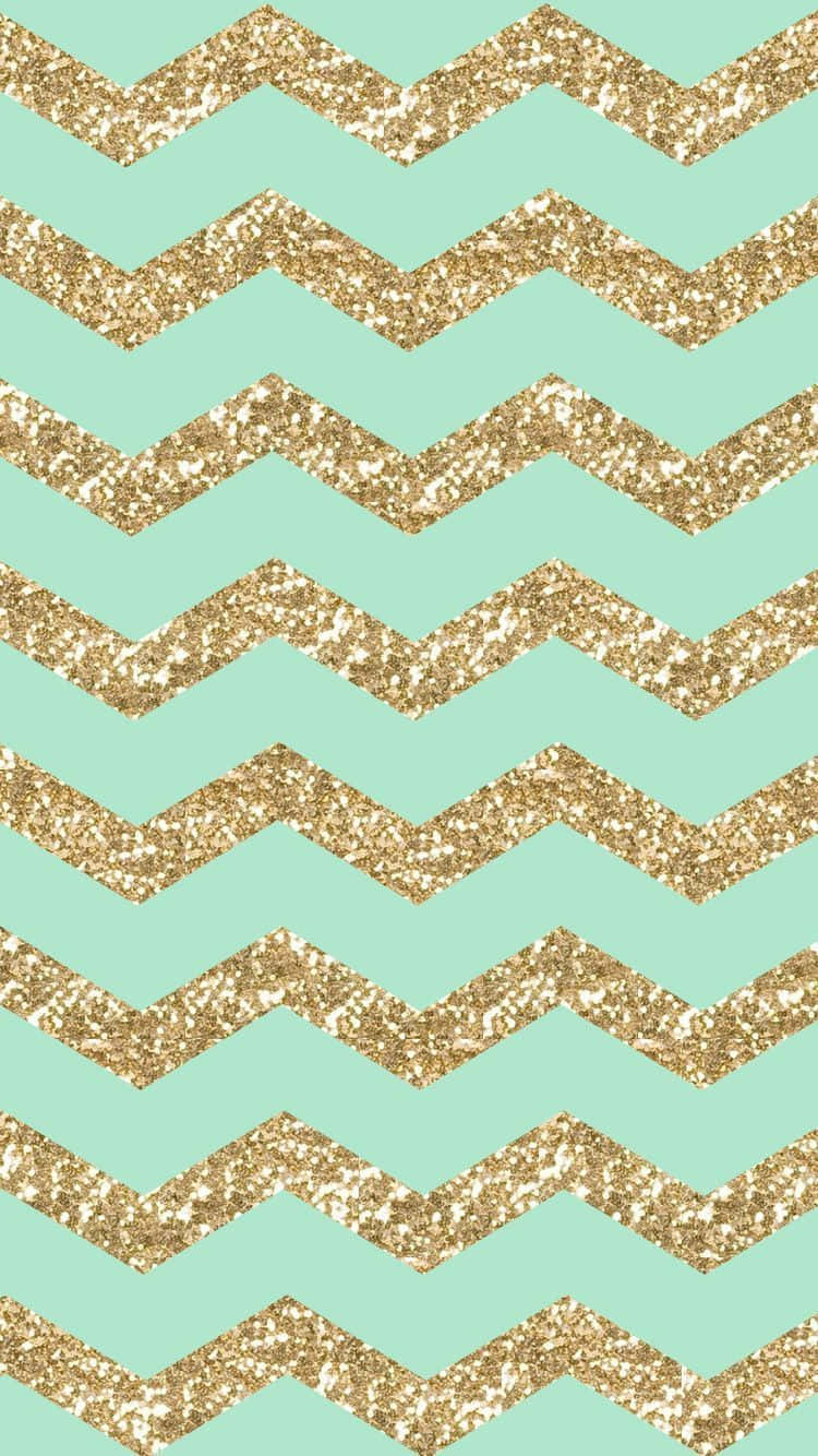 Brighten Up Your Day With A Chevron Iphone Wallpaper