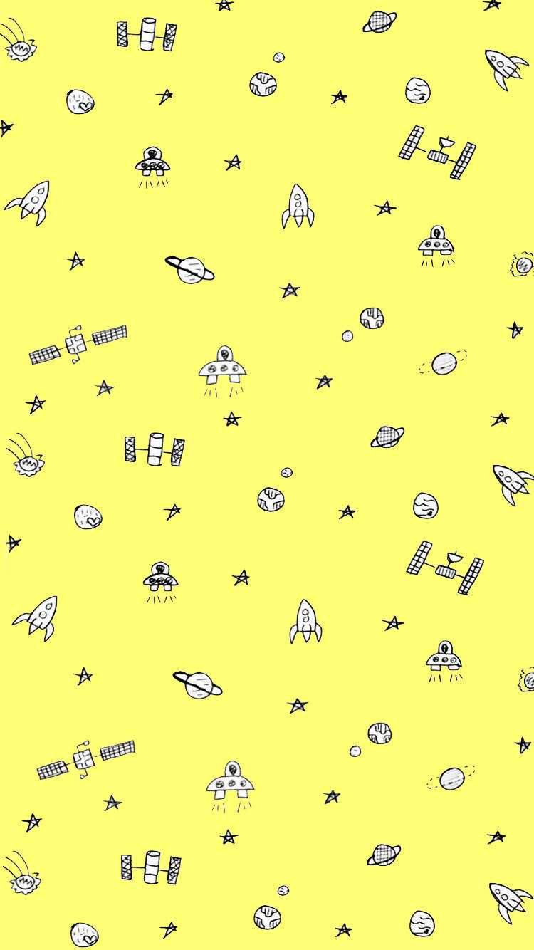 Brighten Up Your Day With This Cheerful Yellow Aesthetic! Wallpaper