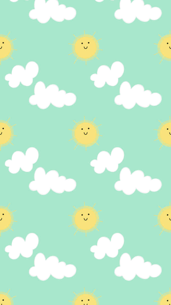 Brighten Up Your Day With This Cute Sun. Wallpaper