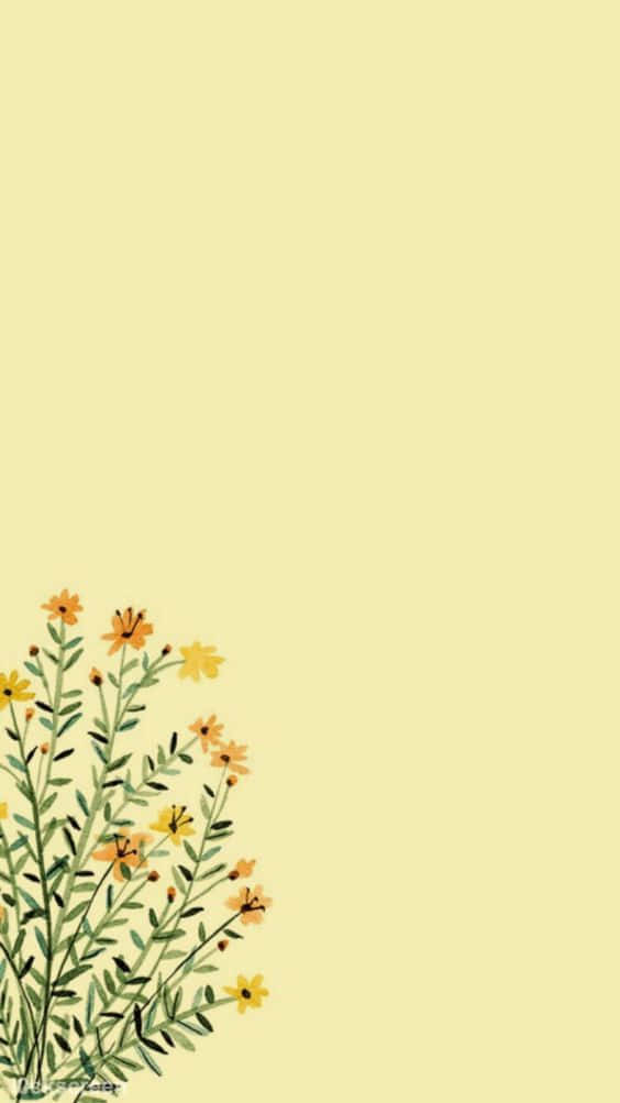 Brighten Up Your Day With This Vibrant Yellow Aesthetic! Wallpaper