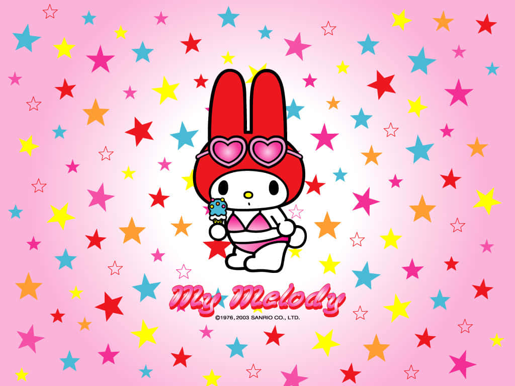 Brighten Up Your Workspace With My Melody Desktop Wallpaper Wallpaper