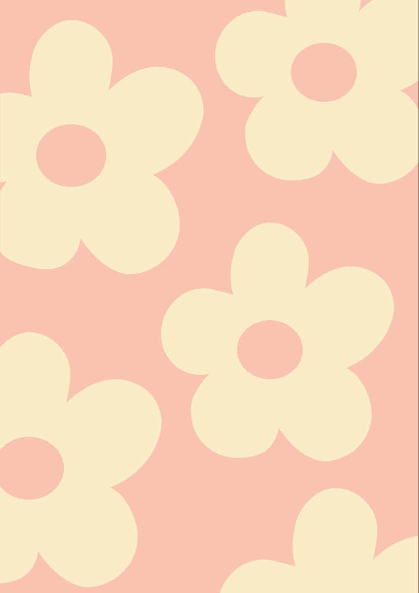 Brighten Your Day With Pastel Pink And Yellow Wallpaper