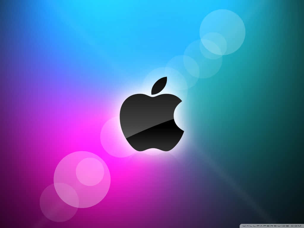 Brightly Colored Apple In 4k Wallpaper