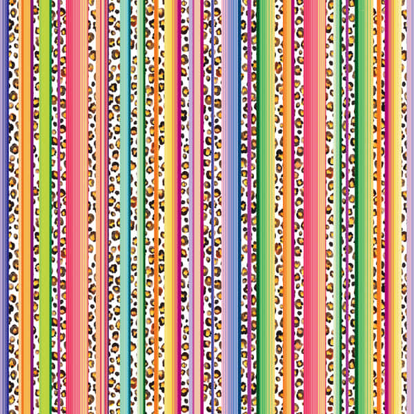 Brightly Colored Serape Pattern Delivers An Eye-catching Style. Wallpaper