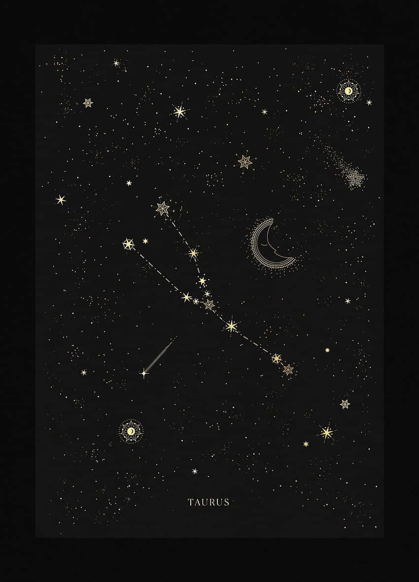 Brilliant Constellations In The Night Sky Wallpaper