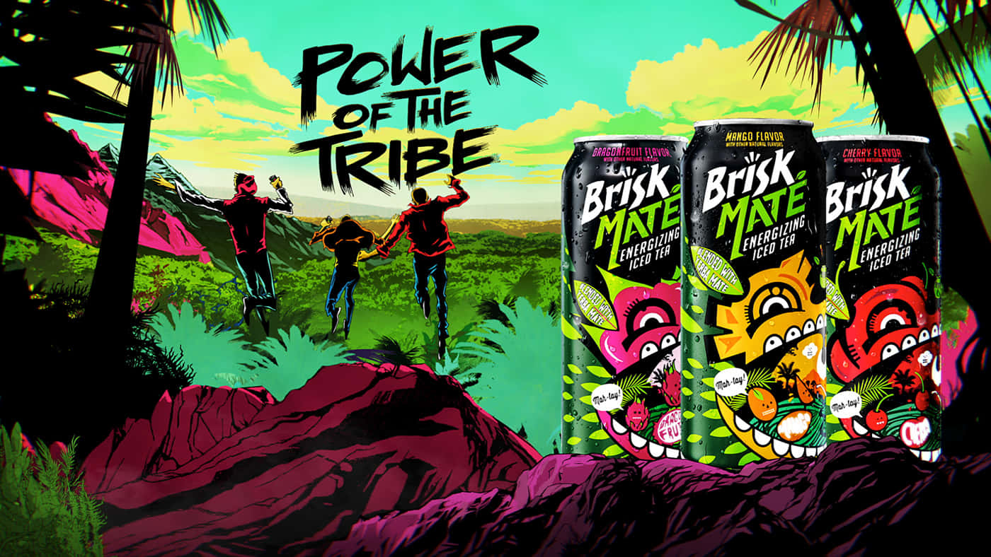 Brisk Drink Advertisment Wallpaper