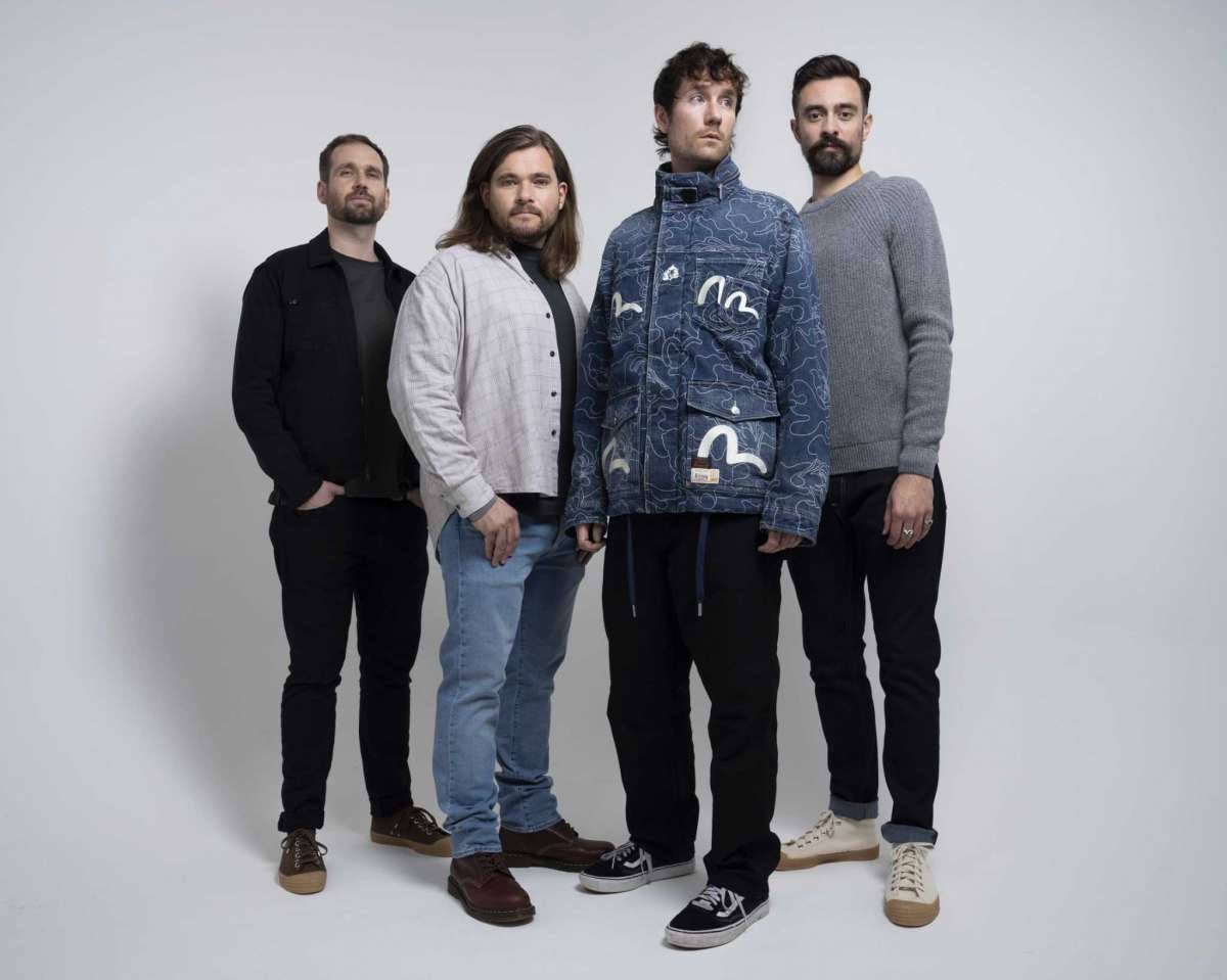 British Rock Pop Band, Bastille In Casual Photoshoot Wallpaper