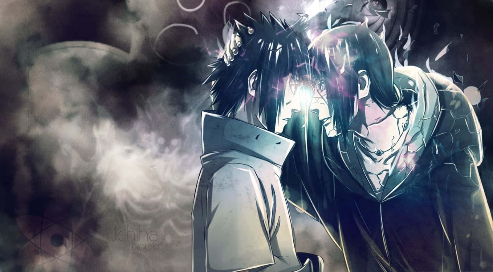 Brothers Reunited - Sasuke Uchiha And Itachi Uchiha Wallpaper