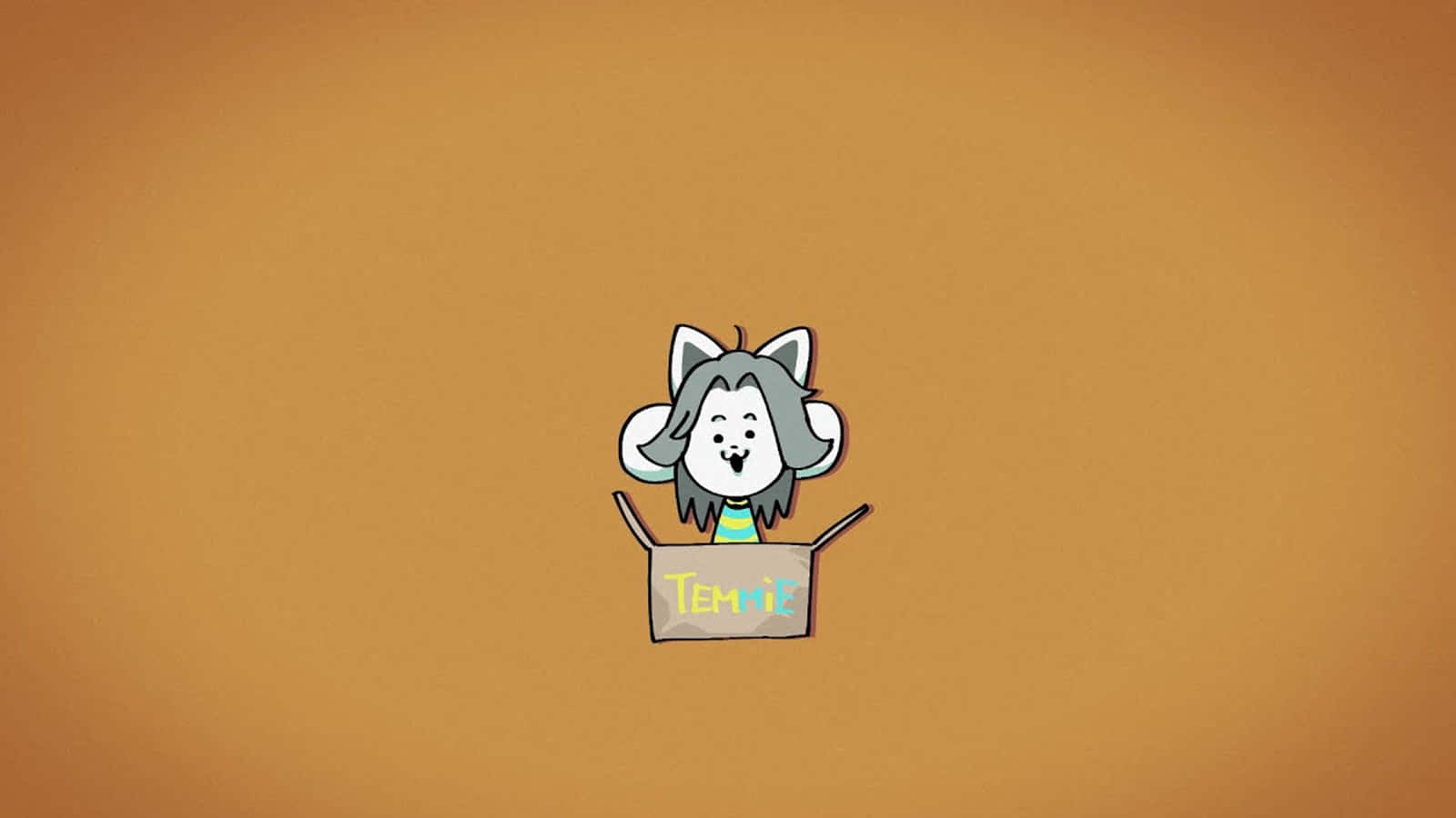 Brown Temmie Undertale Wallpaper