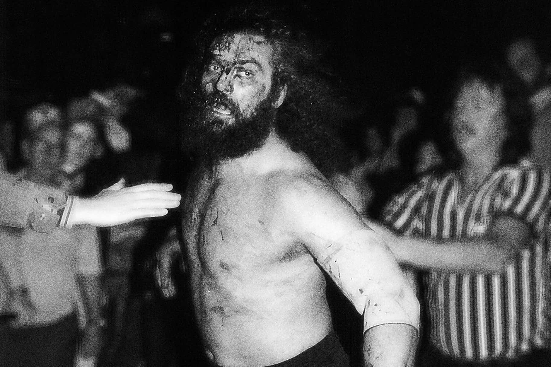 Bruiser Brody Pro-american Wrestler Portrait Wallpaper