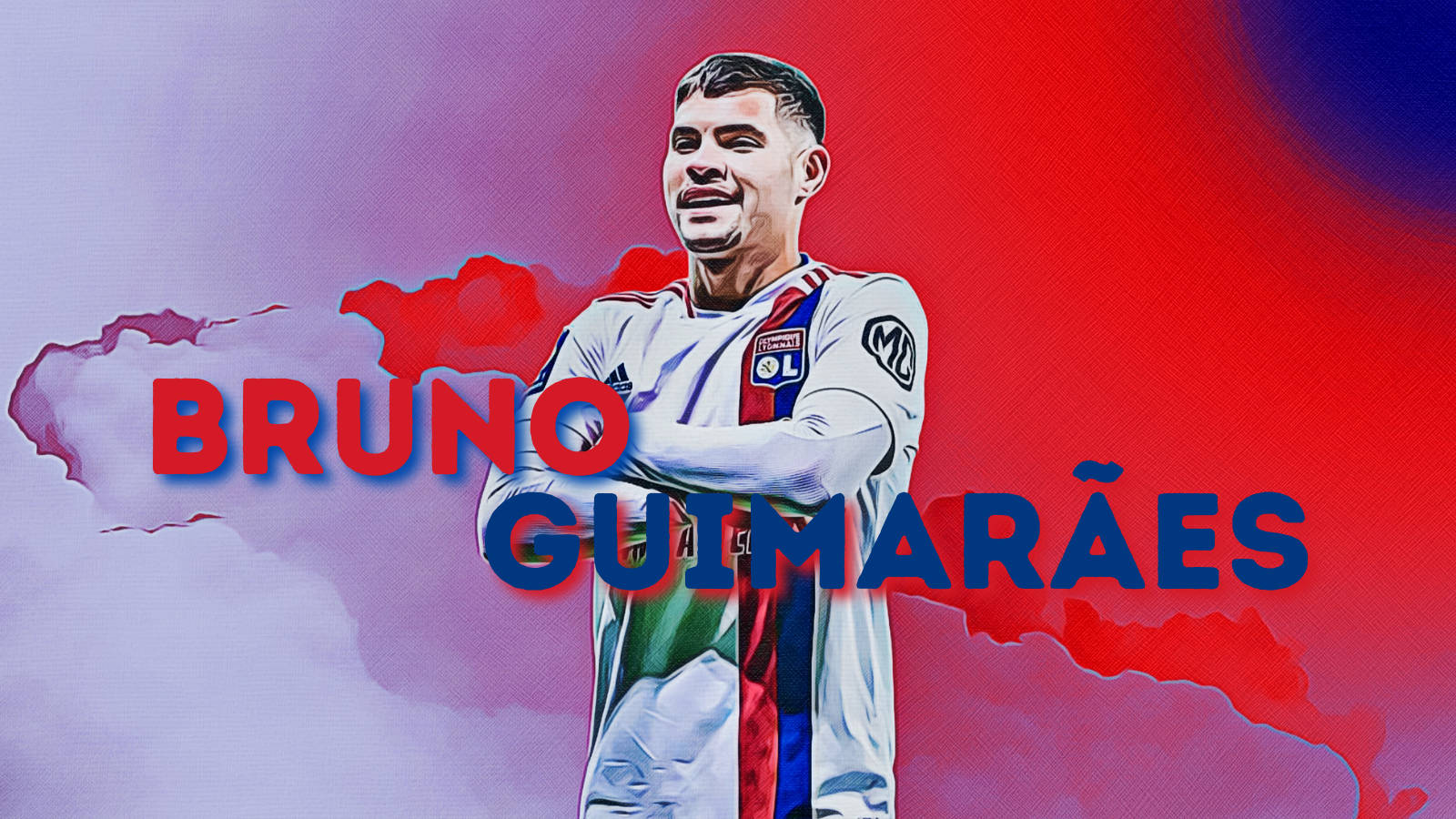 Bruno Guimarães Name Wallpaper