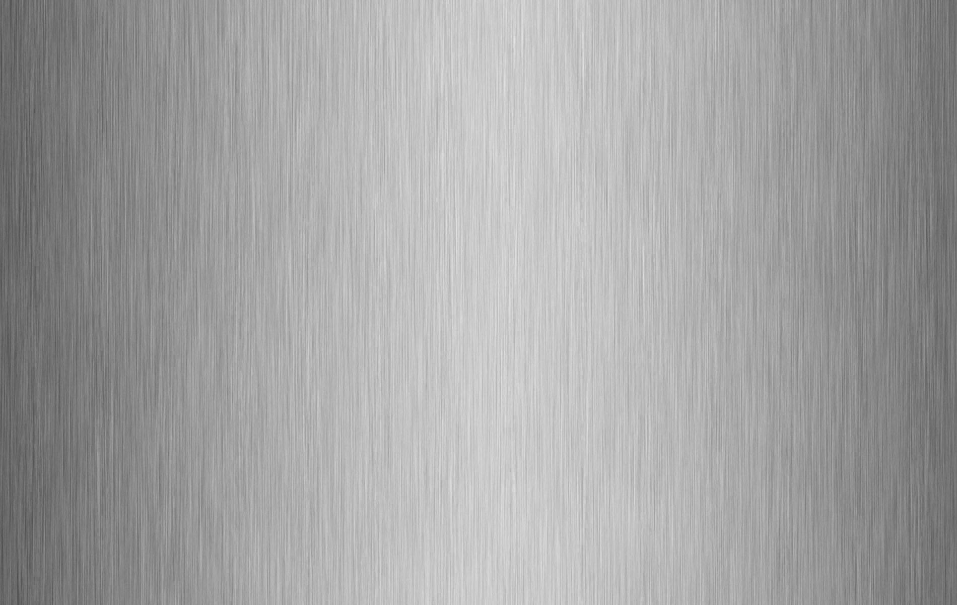 Brushed Silver Metal Surface Wallpaper