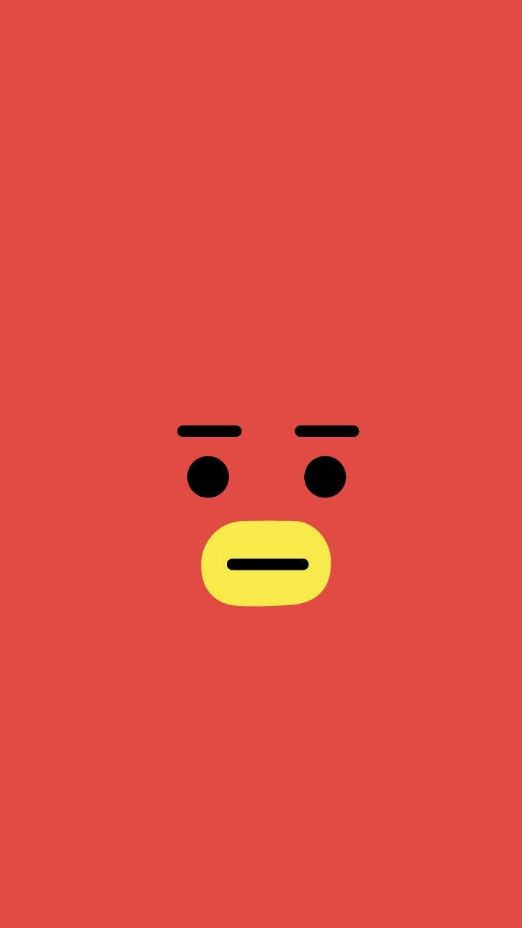 Bt21's Tata Looks Serious With Hidden Meaning. Wallpaper