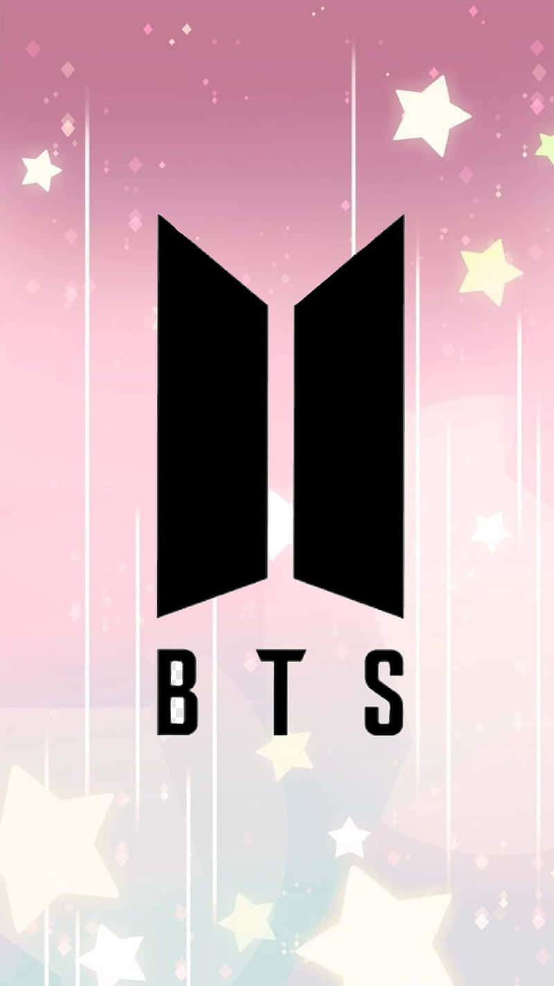 Bts Army Logo With Cute Stars Wallpaper