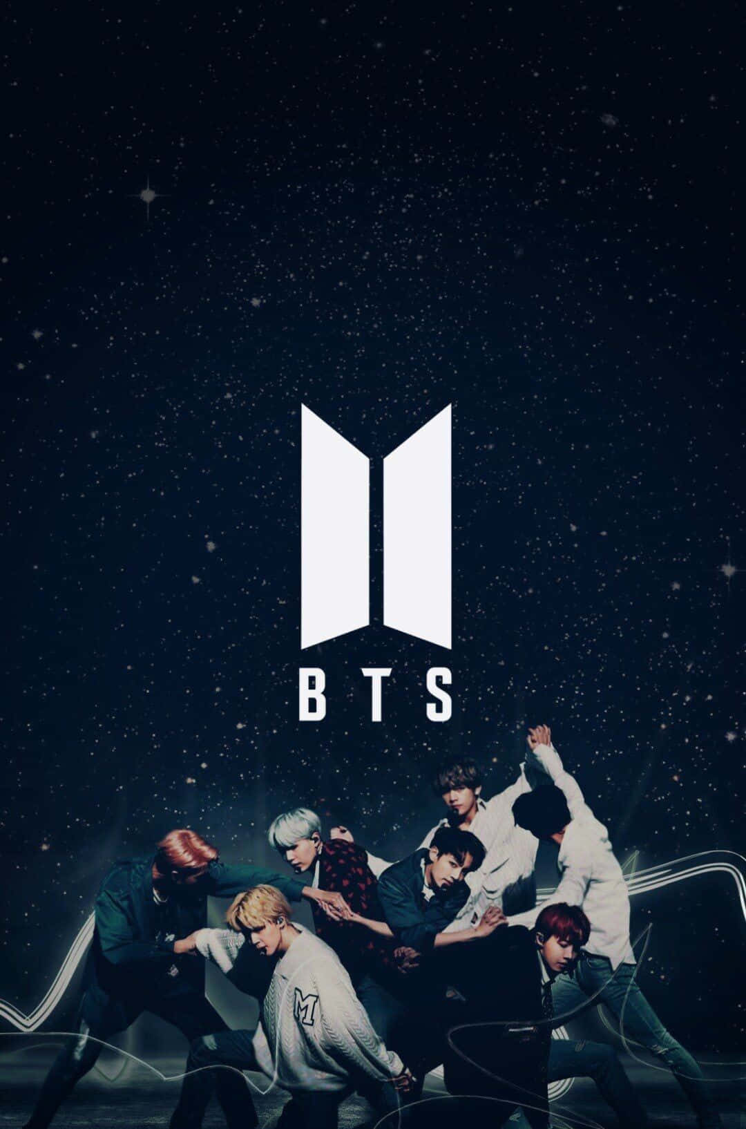 Bts Icon - The Sensational K-pop Group Wallpaper