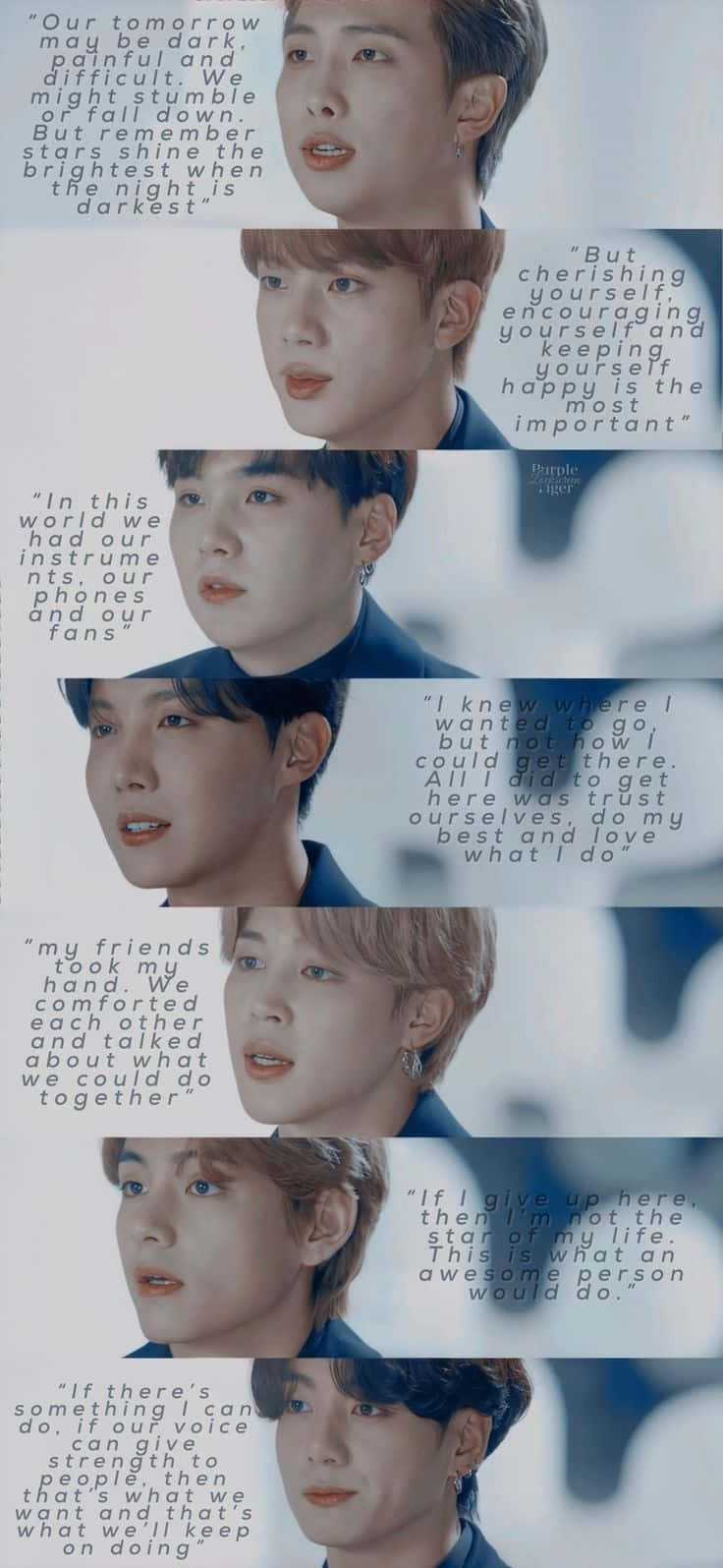 Bts - Inspiring And Motivated Wallpaper