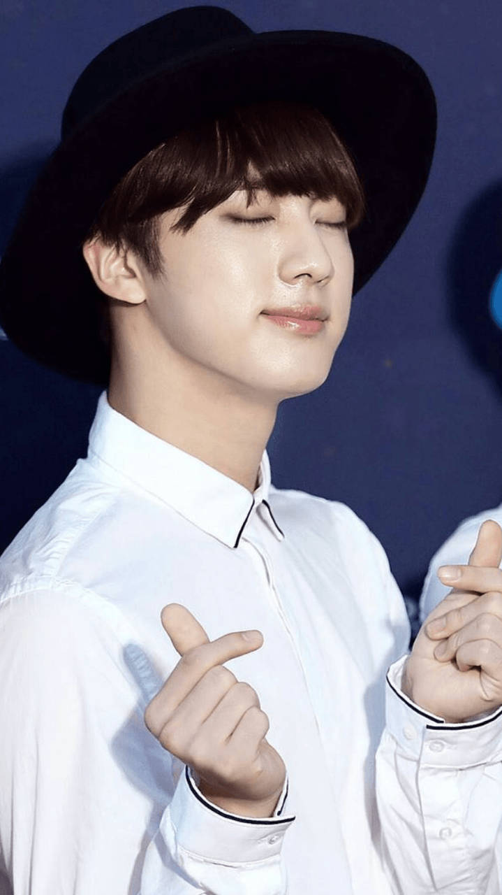 Bts Jin Eyes Closed Wallpaper