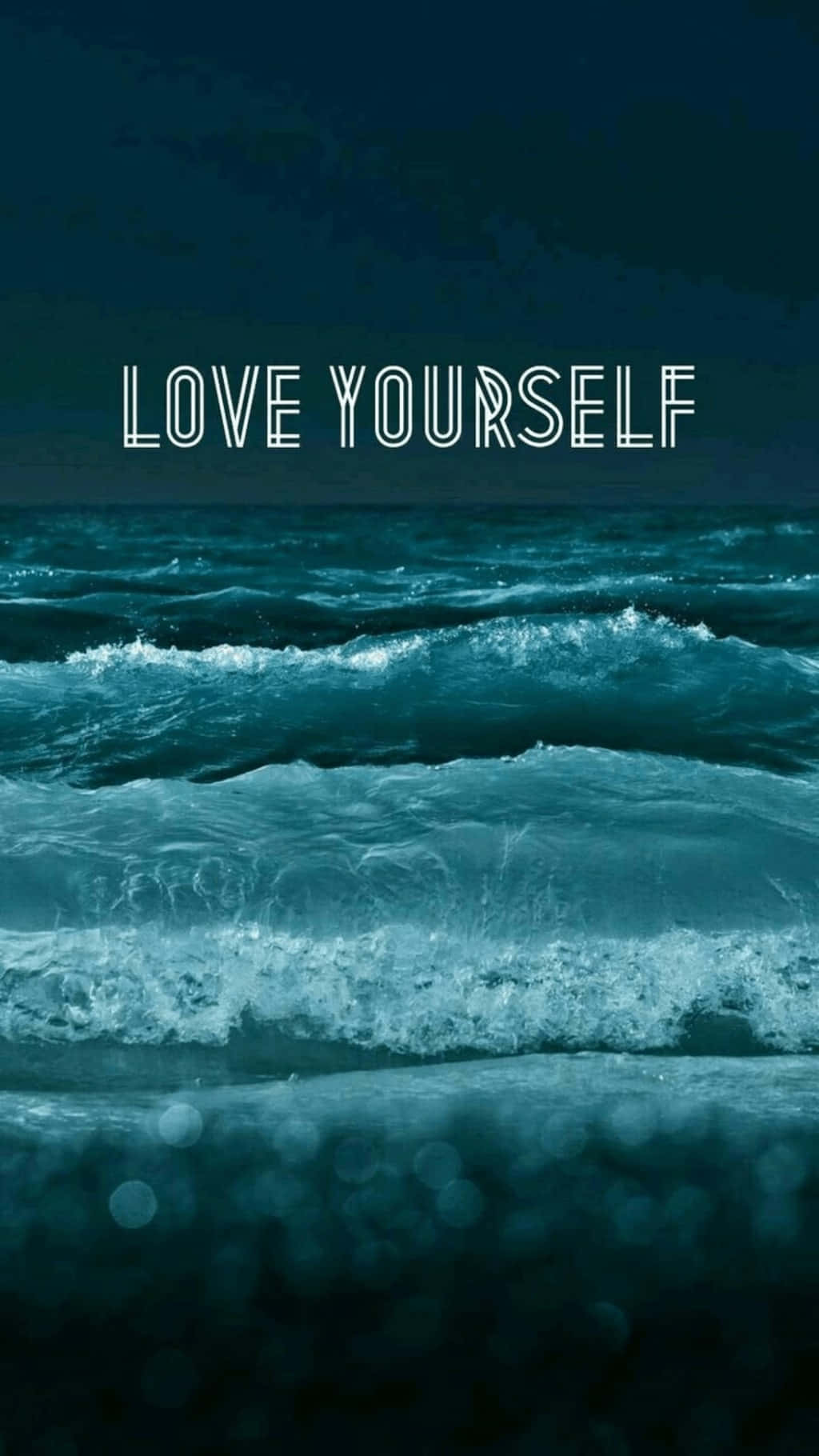 Bts Love Yourself - Embrace Your True Self Wallpaper