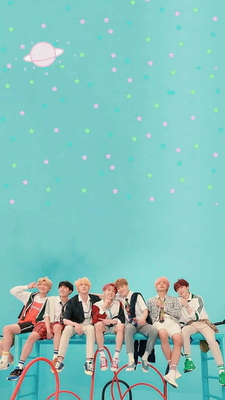 Bts Love Yourself - Inspiring Self-love Wallpaper Wallpaper