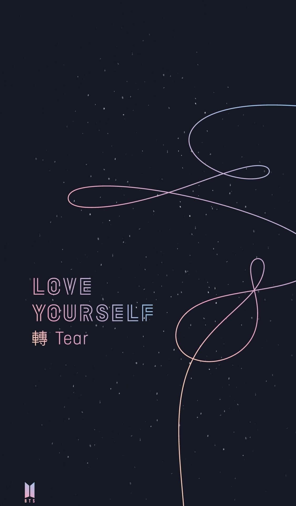 Bts Love Yourself Wallpaper - Embrace Your Journey Wallpaper