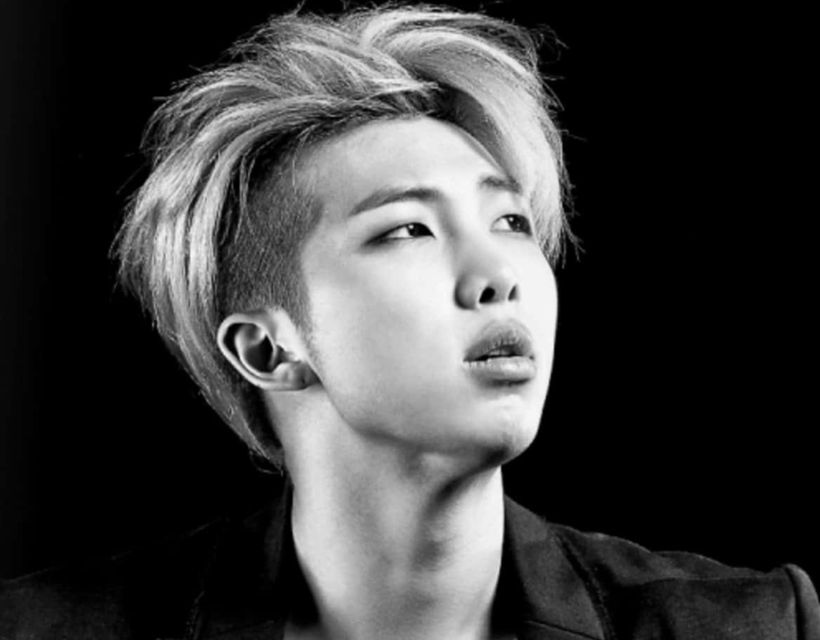 Bts Rap Monster - Leader And Visionary Wallpaper