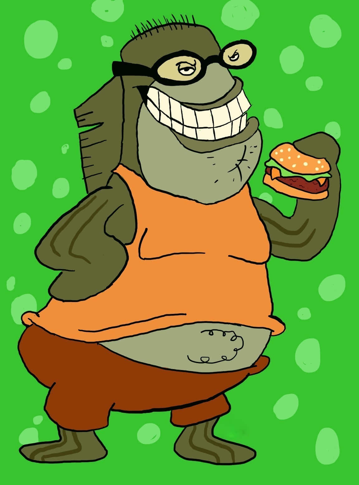 Bubble Bass From Spongebob Squarepants Wallpaper