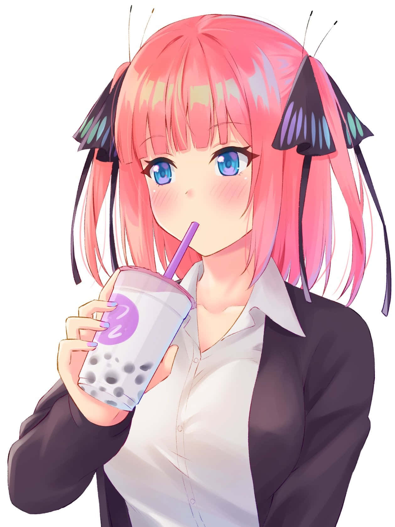 Bubble Tea Anime - A Delicious Way To Enjoy Anime Wallpaper