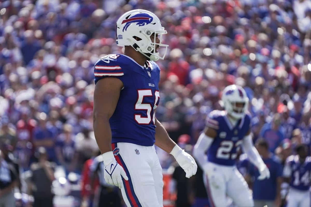 Buffalo Bills Linebacker Game Day Wallpaper