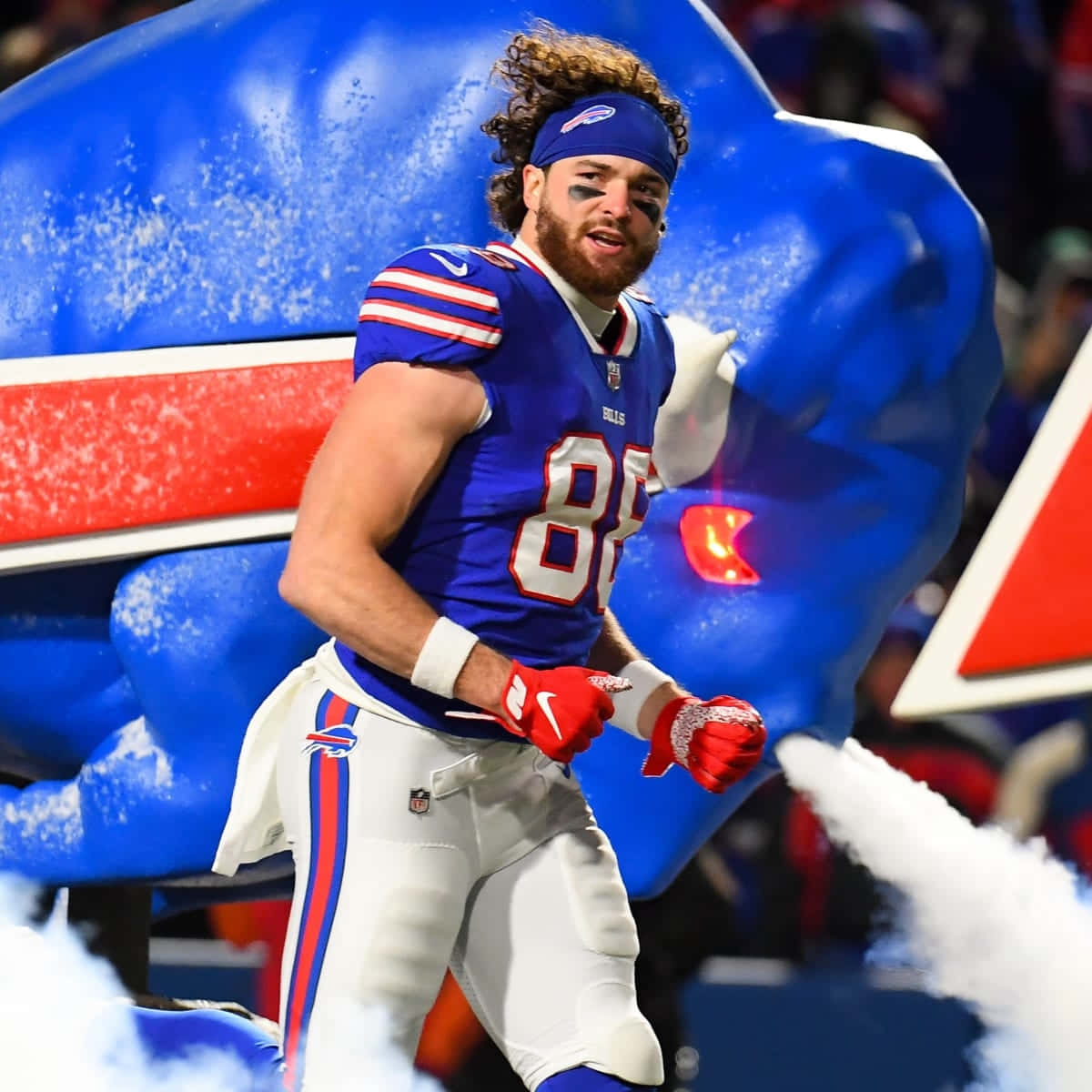 Buffalo Bills Player Celebration Wallpaper