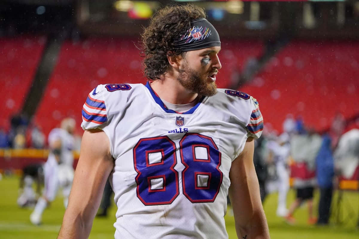 Buffalo Bills Player Dawson Knox88 Wallpaper