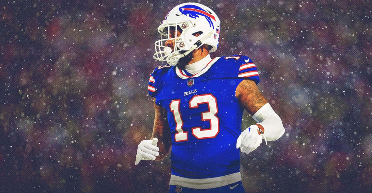 Buffalo Bills Player Gabe Davis13 Wallpaper