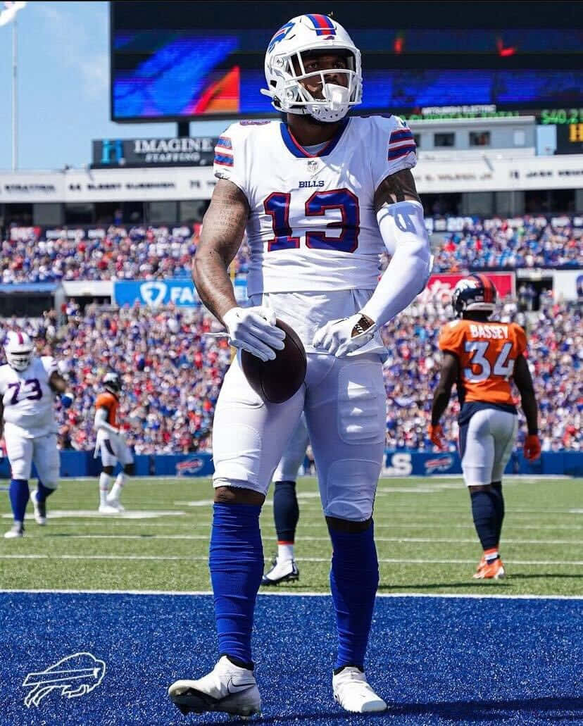 Buffalo Bills Player Number13 On Field Wallpaper