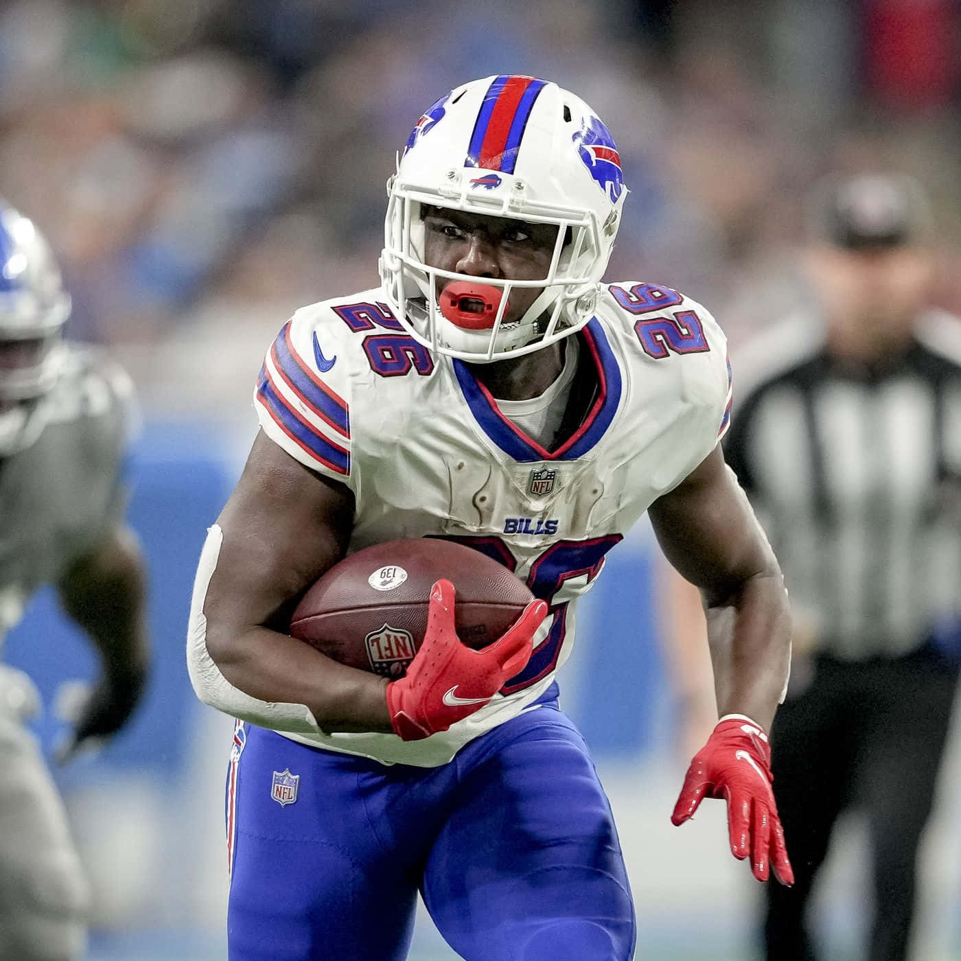 Buffalo Bills Running Backin Action Wallpaper