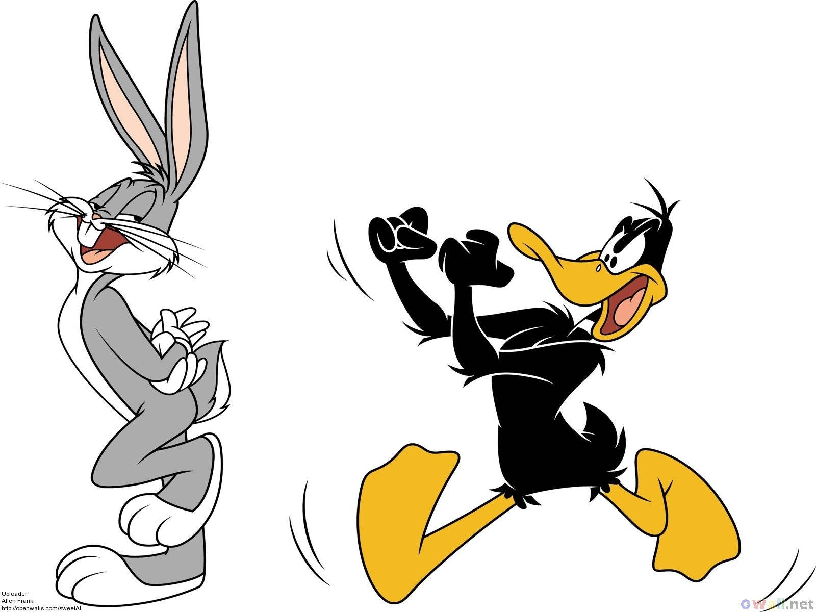 Bugs Bunny And Daffy Duck Wallpaper