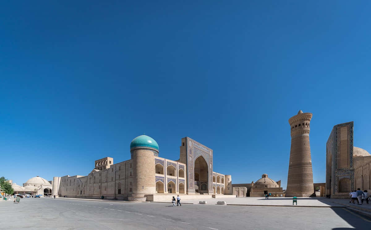 Bukhara Po-i-kalyan Mosque Complex Wallpaper