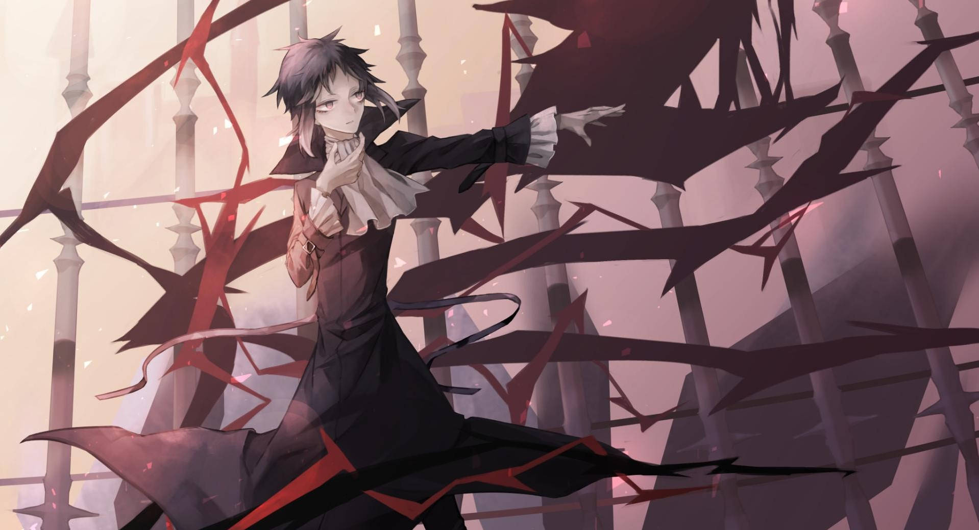 Bungo Stray Dogs Akutagawa Using Rashomon Wallpaper