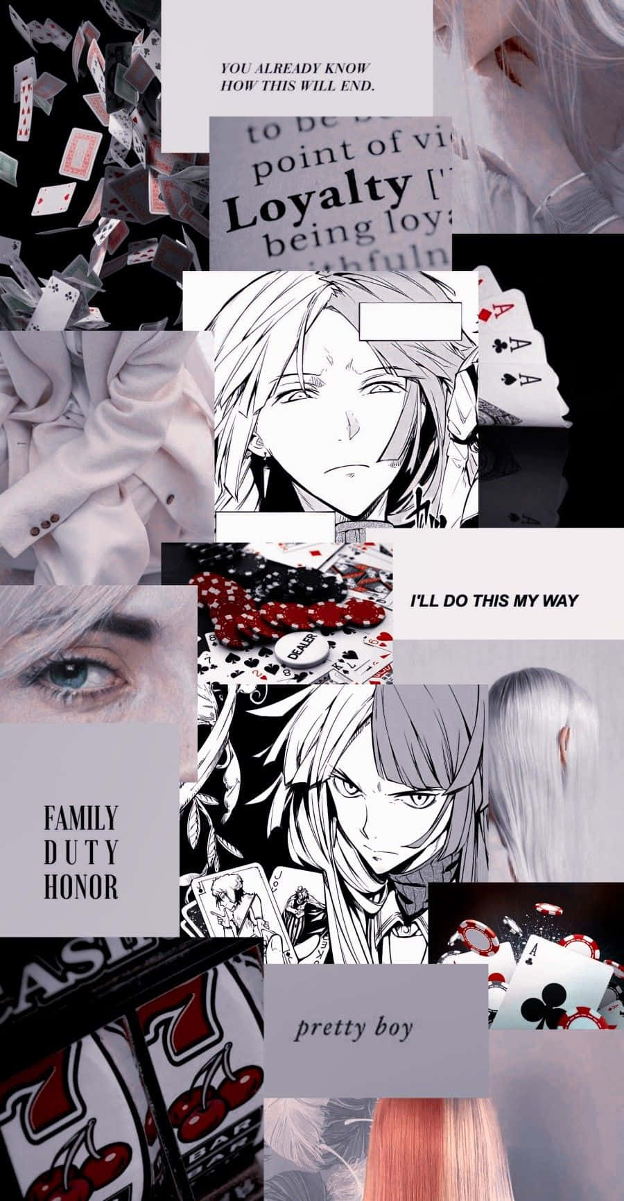 Bungo Stray Dogs Sigma Collage Wallpaper