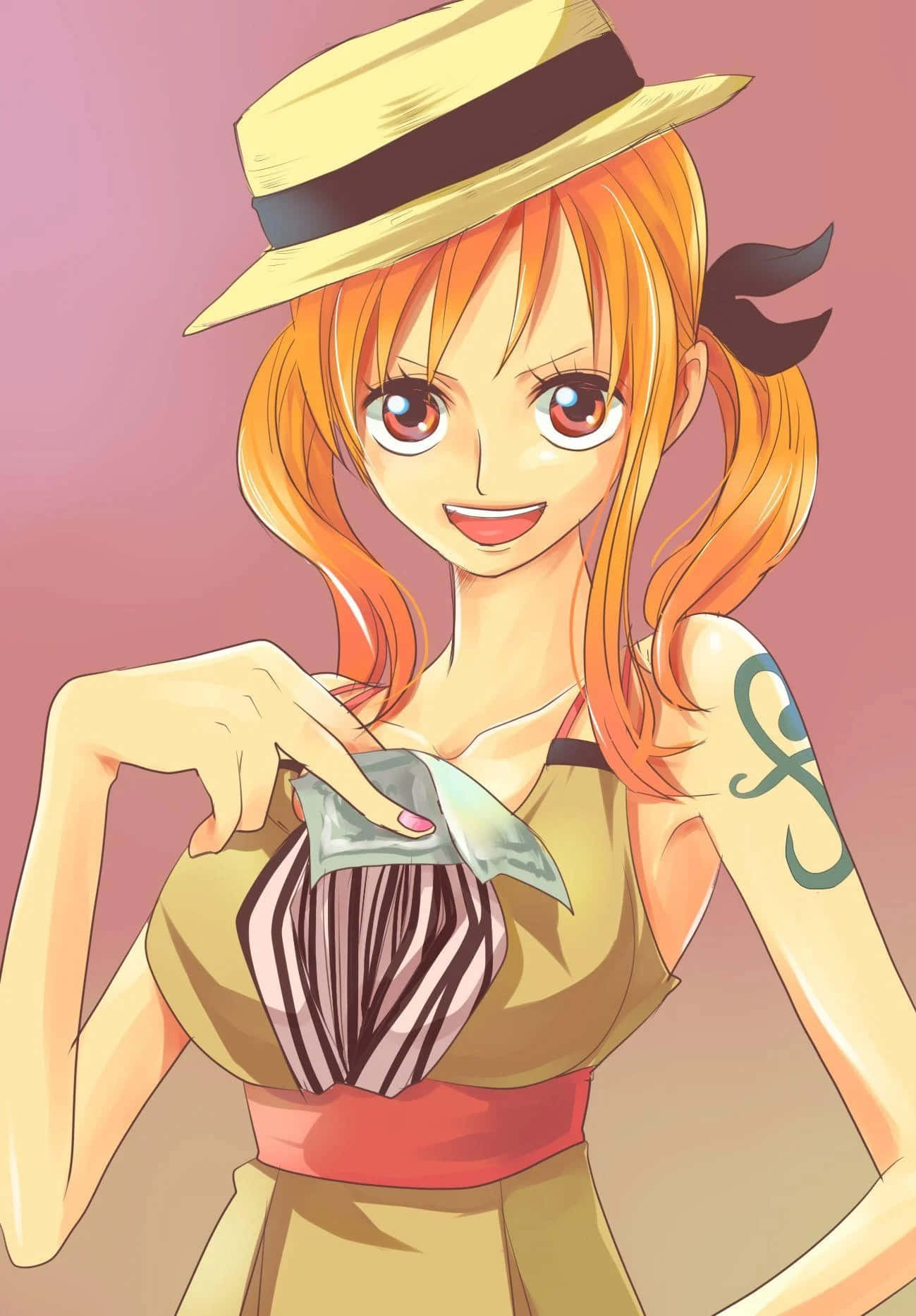 Burglar Cat Nami One Piece Wallpaper