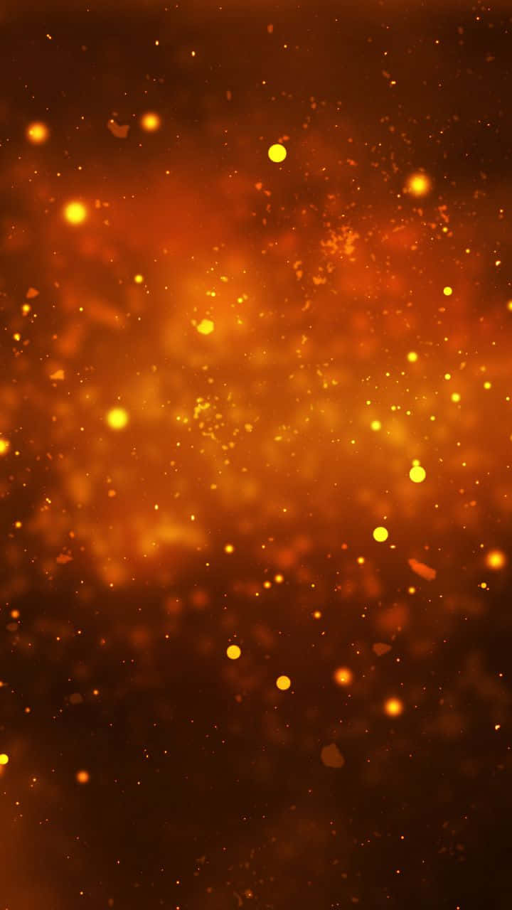 Burnt_ Orange_ Bokeh_ Background Wallpaper